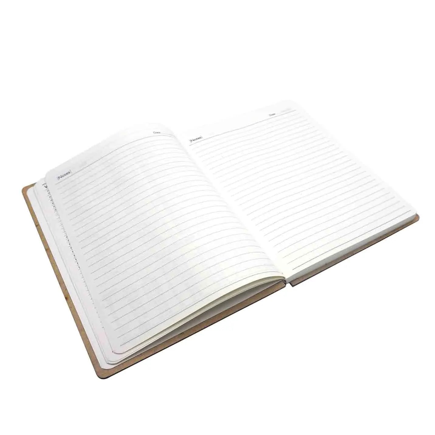 Classic Eco-friendly Wooden Diary with Brand Logo Img 2